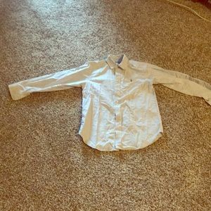 Boys 14 Polo Ralph Lauren stripped button shirt .